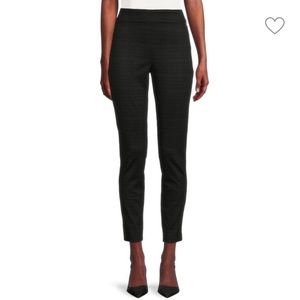 Calvin Klein High Rise Plaid Skinny Pants